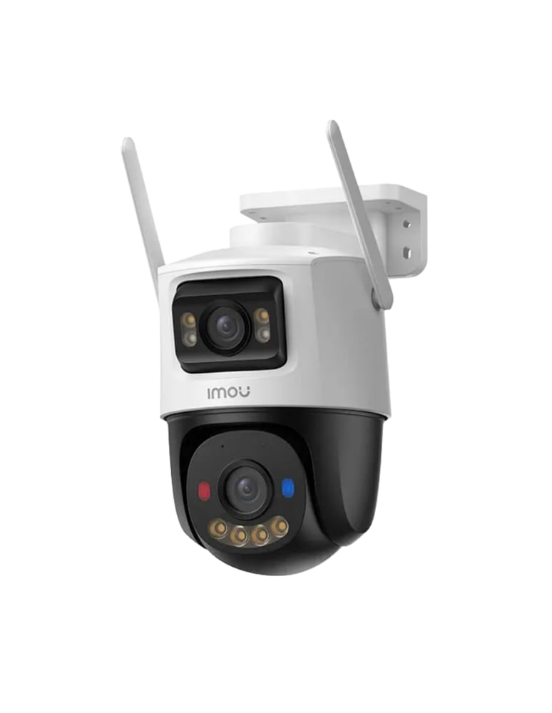 Cruiser Dual Camara Ip Domo Wifi 8mp Full Color Vision Nocturna 30m Cmos 1/2.8" Lente Fijo 3.6mm Audio Bidireccional