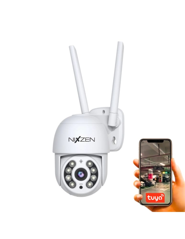 Domo  Ip  Wifi Exterior  3mpx P2p Ir Slot Sd Audio App Tuya 5v Usb