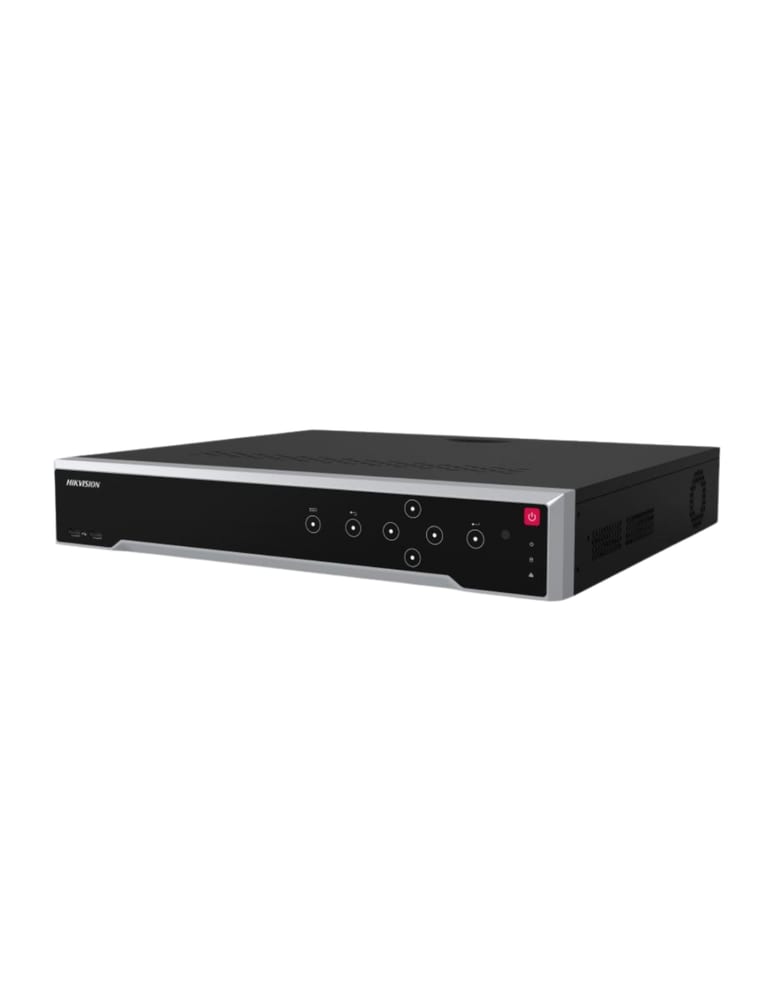 Grabador Nvr 16ch Poe Hikvision H/32mpx Onvif Hdmi 8k Vga 256mbps De Bw, 4 Discos