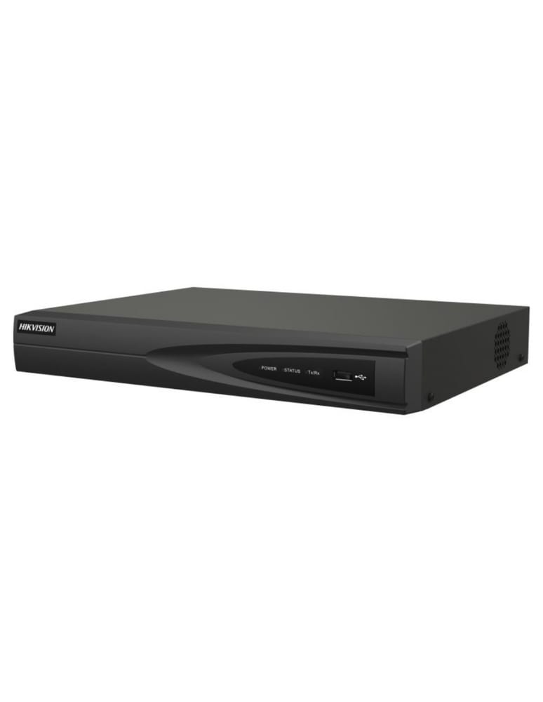 Grabador Nvr 8ch Poe Hikvision 8mpx/4k Onvif Hdmi Vga Hunanos Vehiculos Bw80 Mbps