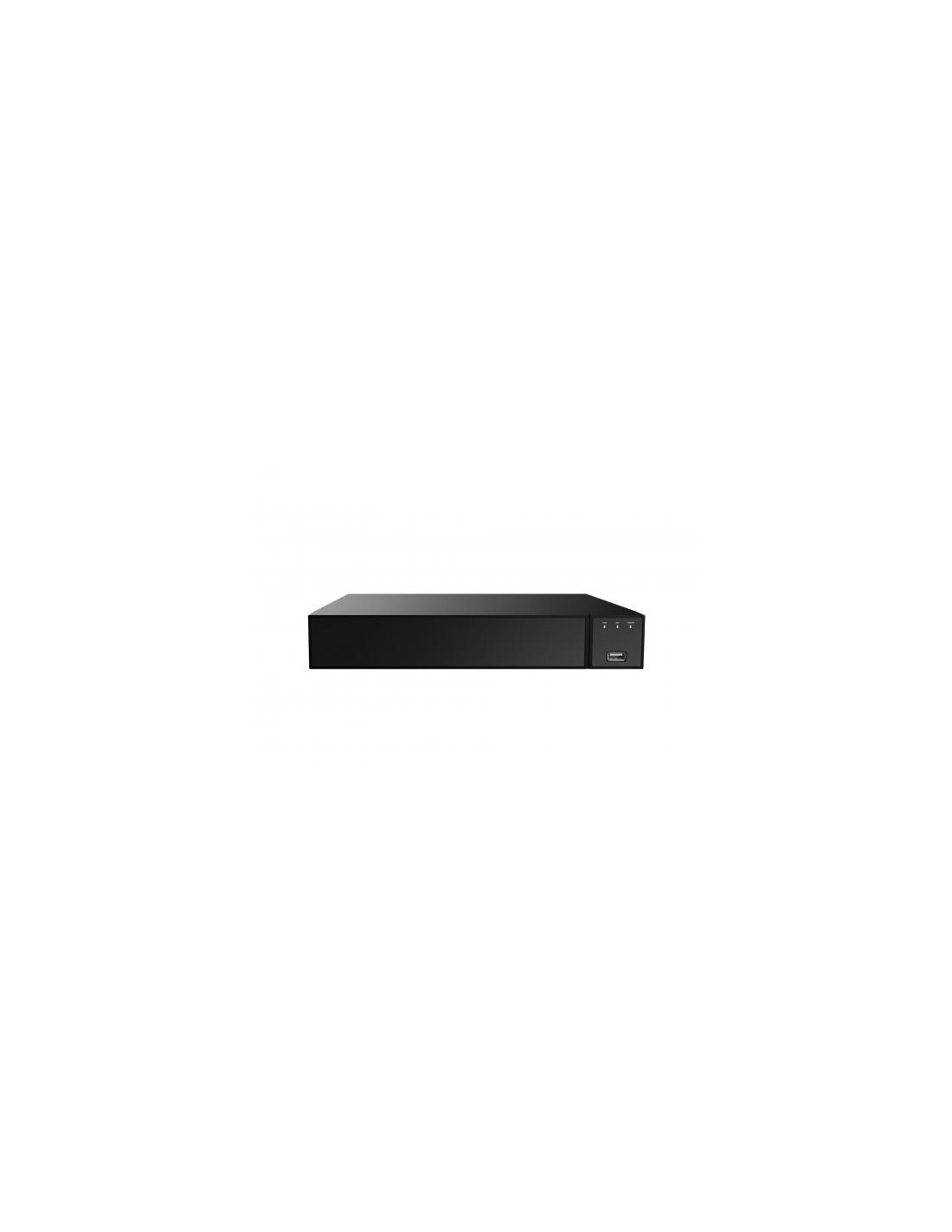 Grabador Nvr 9ch Ip 4k@8ch×25fps 1hdd Sata H/8t P2p H264/h265 Onvif S/t Bw 80mbps Pro Series
