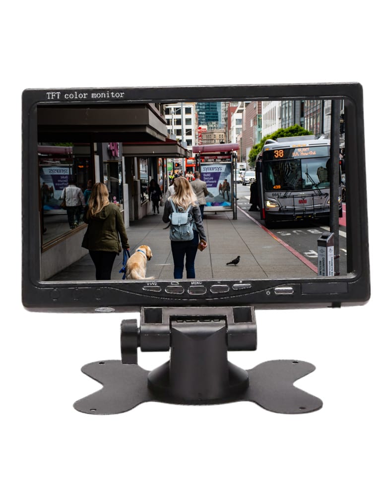 Monitor 7 Tft Lcd Rca Entrada Sd, Parlantes 800x480