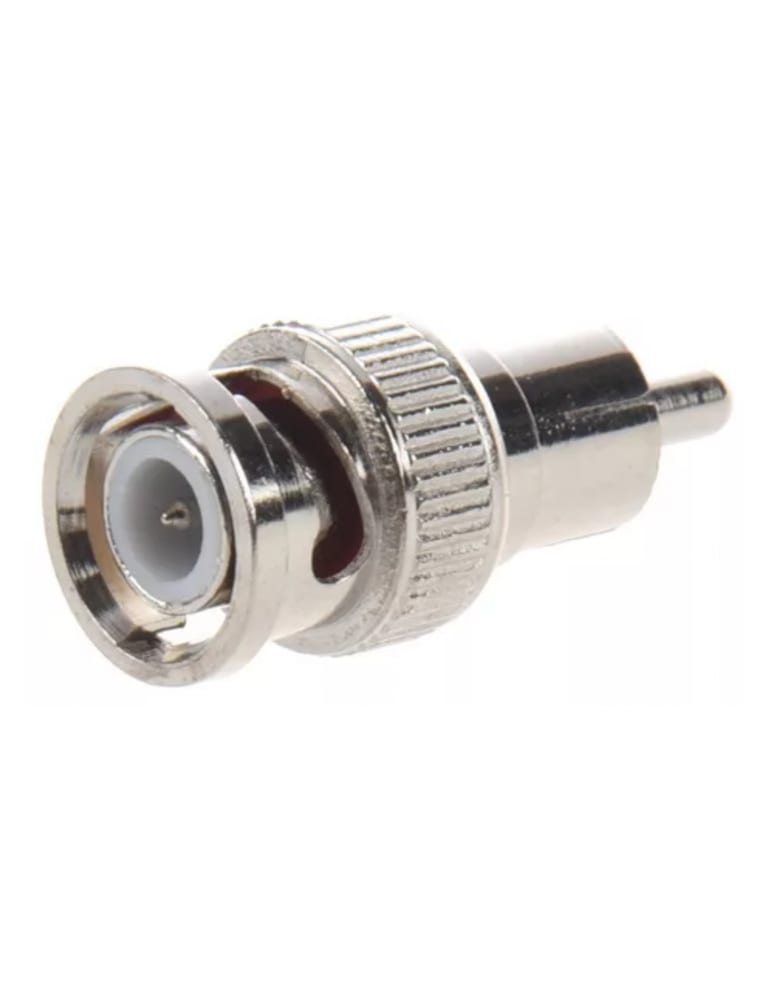 Conector Adaptador De Bnc Macho A Rca Macho