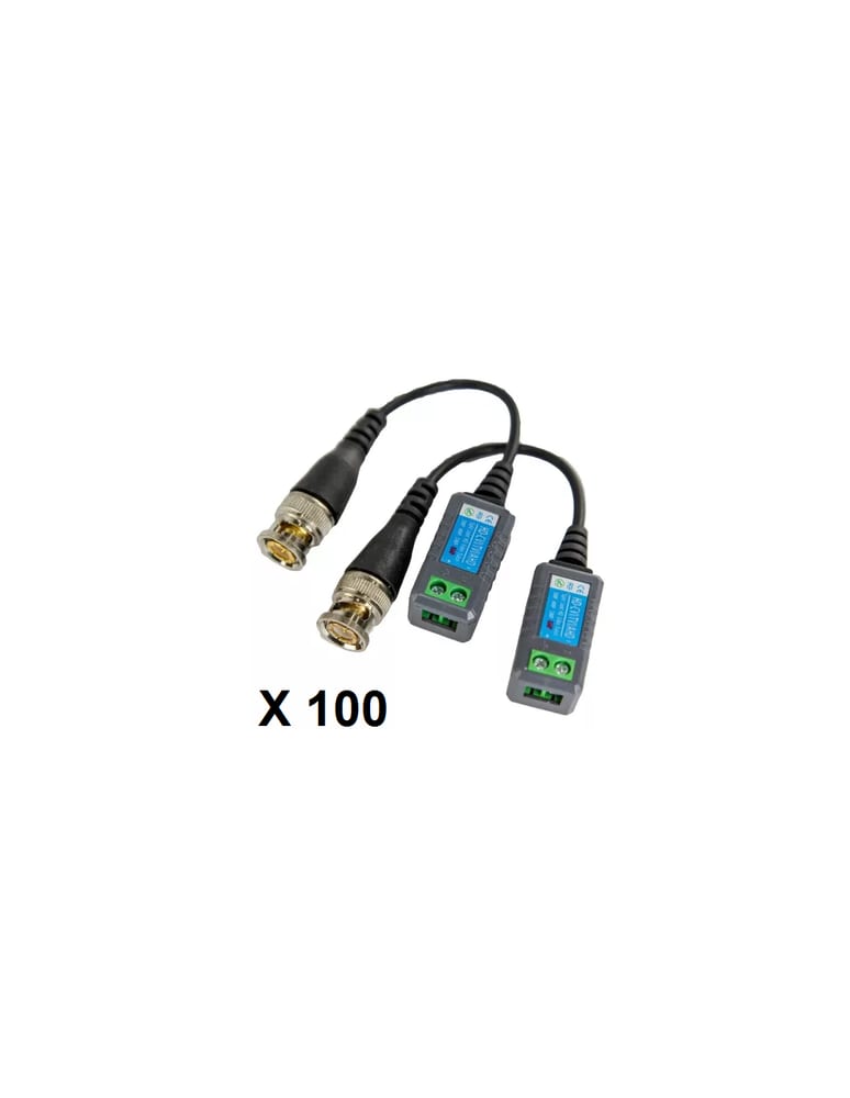 Pack X Clip Rapido A Presion 1080p Hasta 300m Max, 200m En Tvi