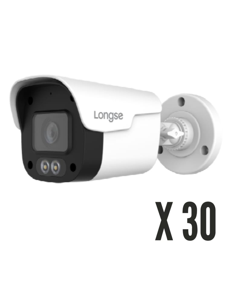 Caja 30 Camara 3en1 Bullet 5mpx Full Color 25m L 2.8mm Exterior Ip66