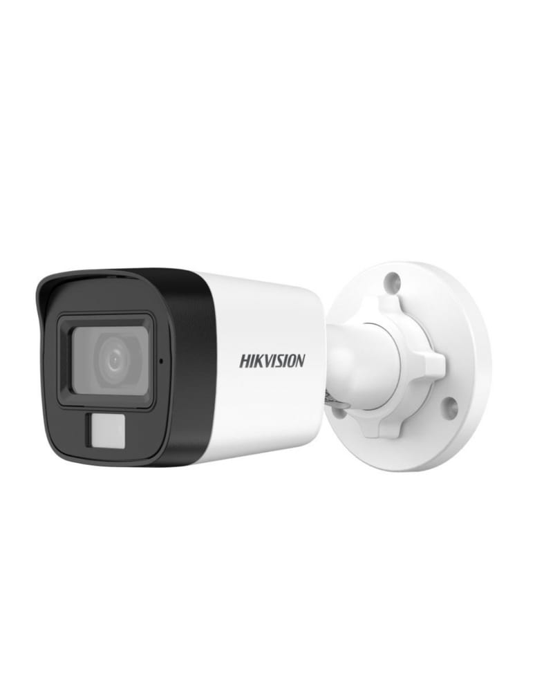 Camara 3k 5mpx Dual Light Bullet Con Audio Lente 2.8mm Ip67 Metalica Ir 20m