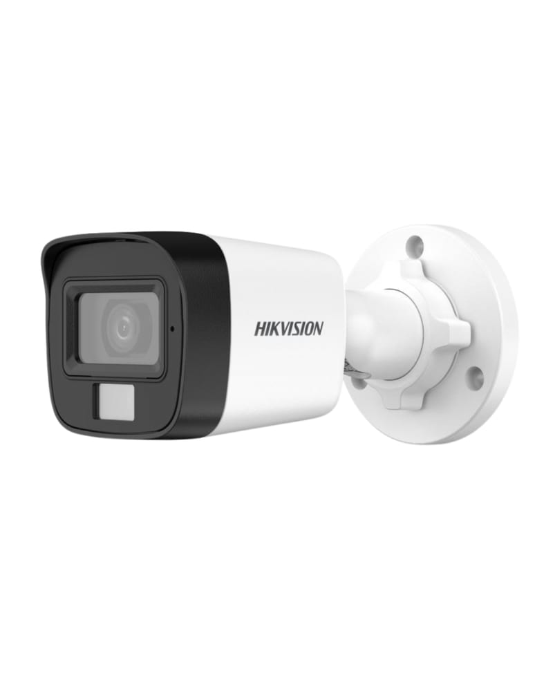 Camara Bullet 1080p Plasticas 4in1 Dnr Turbo Hd 2.8mm Con Audio Ir40m