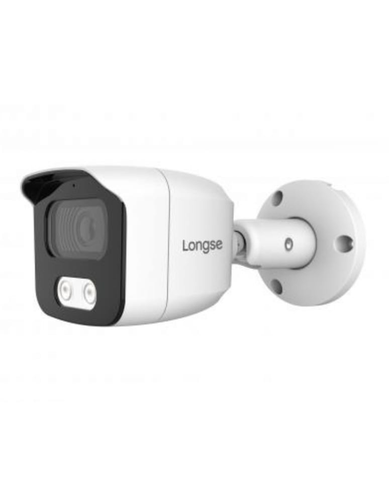 Camara Seguridad Longse 5 Mpx. 4en1 Audio Bullet Exterior Full Color 2.8mm