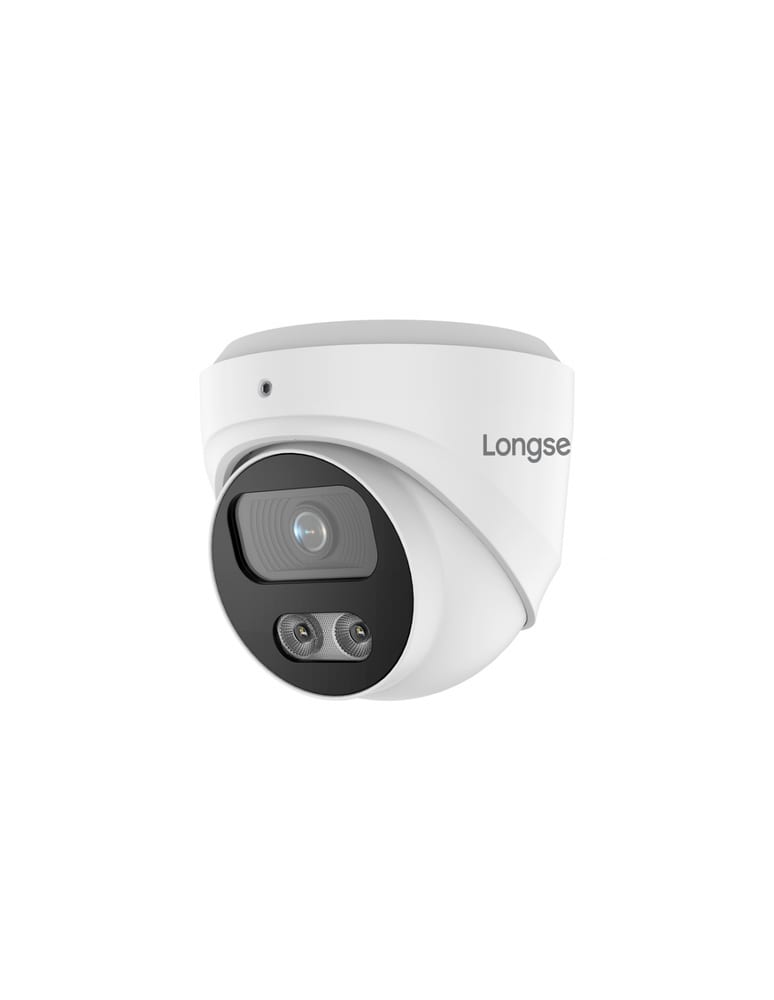 Camara Domo Ip Hibrida 8mpx. Metal Exterior Audio Bidireccion Ip67 Lente 2.8mm Ai Face Estacionamiento Smartanaliticas Poe