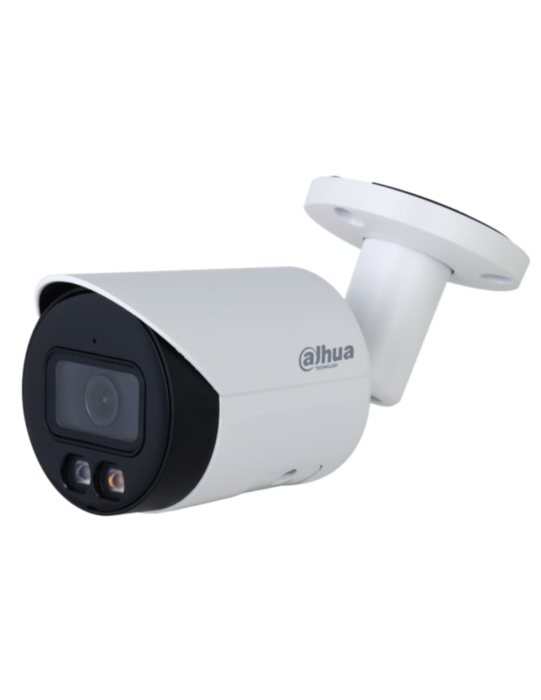 Camara Ip Dahua Bullet 2mp Dual Light 30m Exterior Ip67 Ai Humanos Vehiculos Tripwire Audio