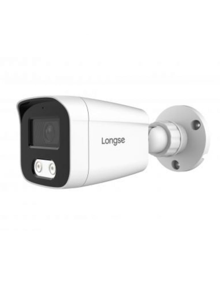 Camara Ip Poe 4k/8mpx Plastico Ir 25m Audio Lente 4mm Ai Deteccion Humana
