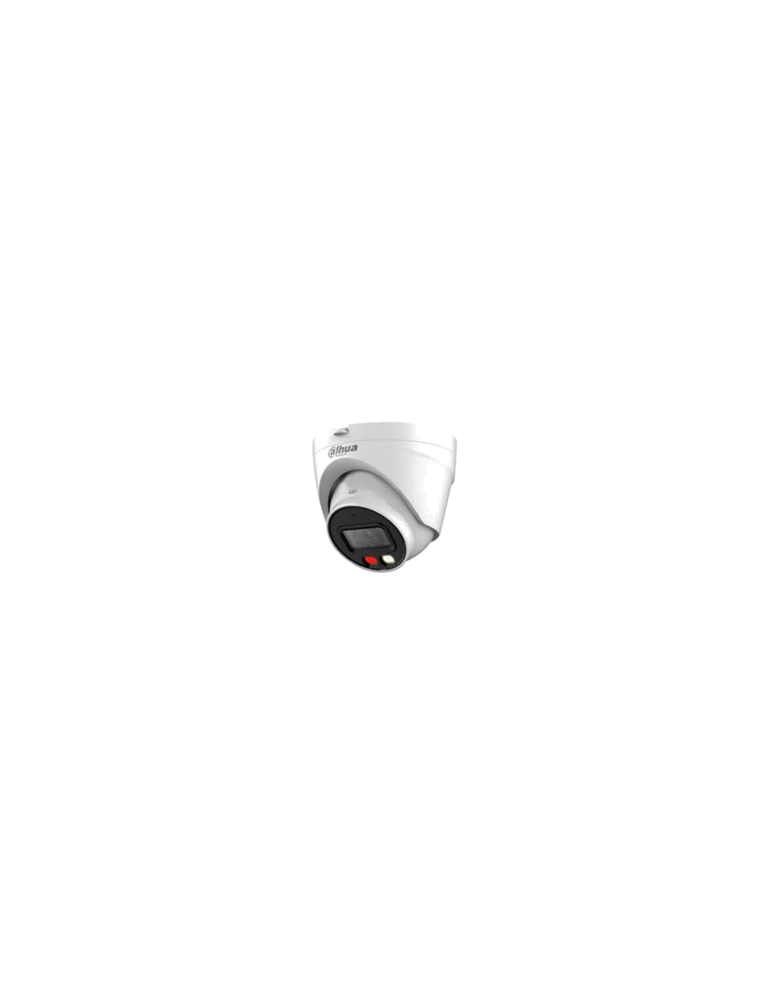 Domo Ip 4mp Dual Light Full Color Ir 15m Microfono Lente Fijo De 2,8 Mm Ip67