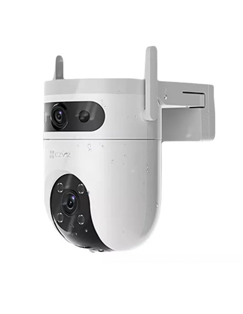 Ezviz H9c Dual 3k, Camara De Seguridad Wifi Doble Lente 5mp Color Blanco Vision Nocturna 30 Metros