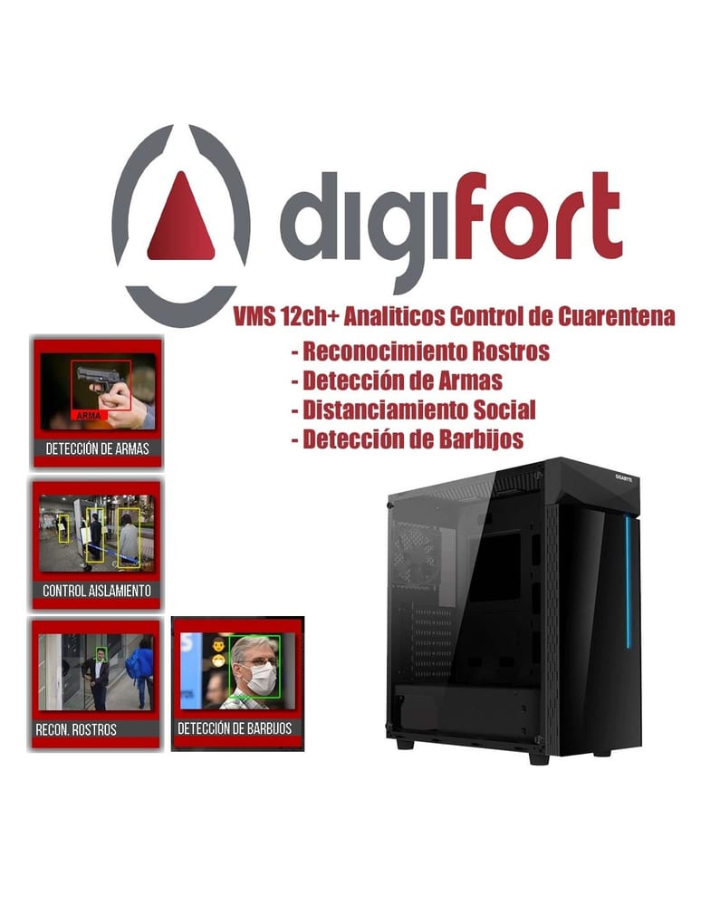 Sistema De Gestion Ip Con Video Analitico Y Reconocimiento D
