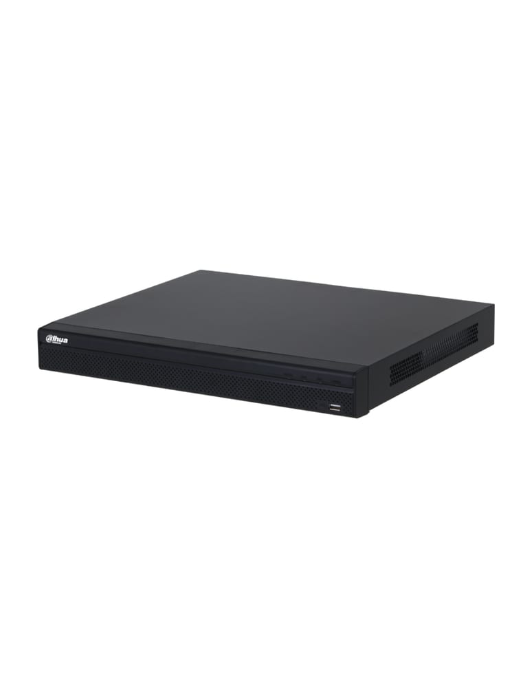 Grabador Nvr Ip Dahua De 16 Canales 16poe Hasta 12mpx 2hdd