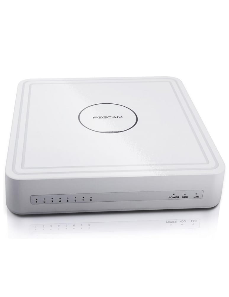 Nvr Foscam 8 Canales 5mpx Hasta 6teras Hdd, Onvif