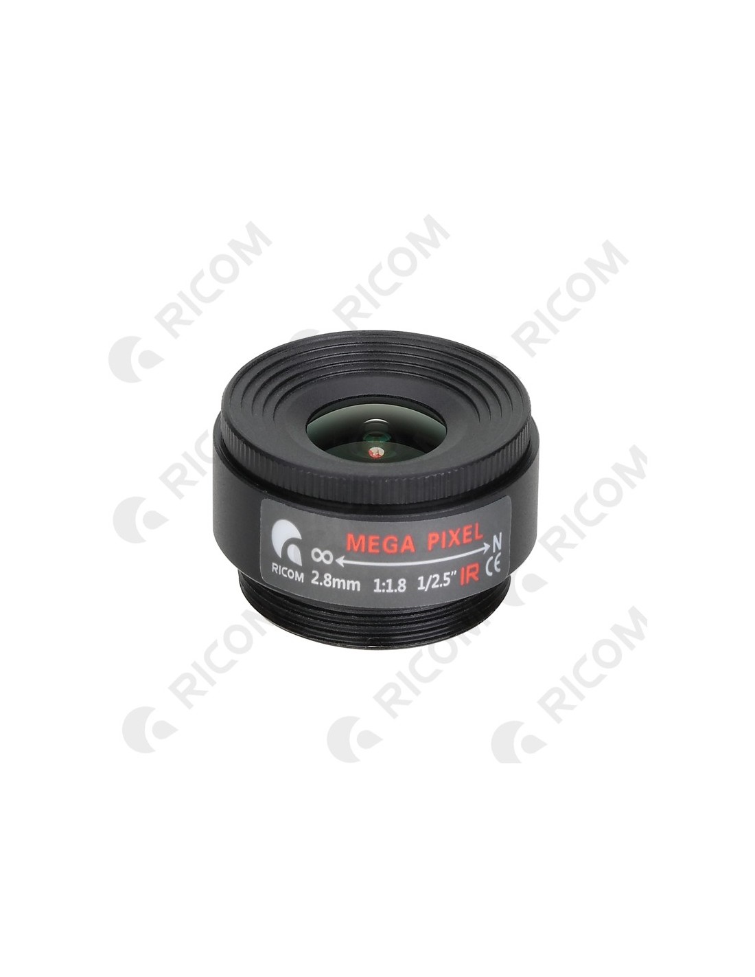 Lente 2.8 Mm - Iris Fijo - Correccion Ir