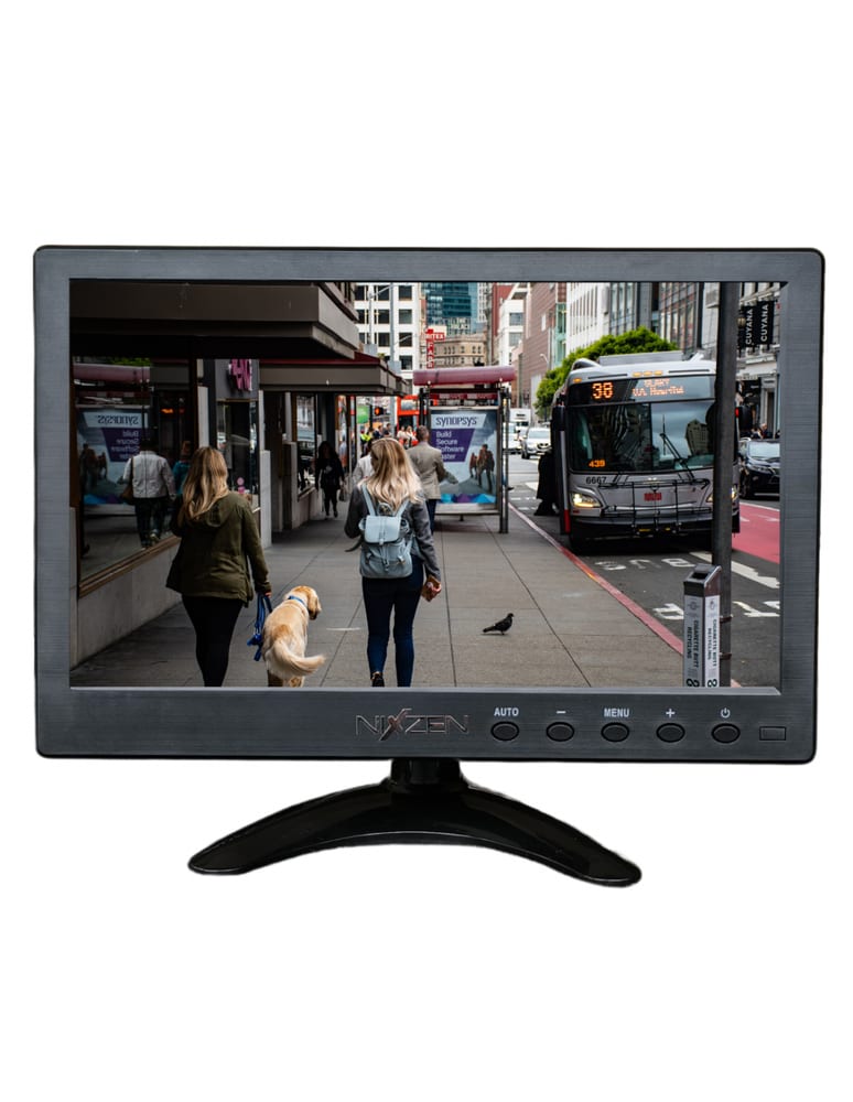 Monitor 10 Tft Lcd Rca Vga Hdmi Parlantes 1024x600