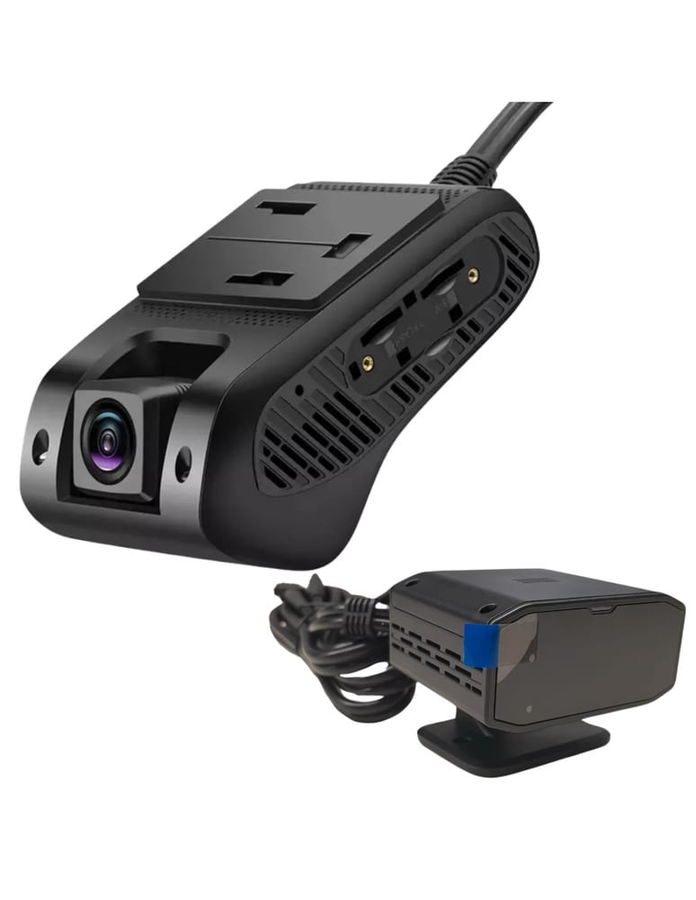 Camara Dashcam Dual Adas Dms Bt 4g Wifi Gps Frontal E Interior Audio Bidireccional Acceso Remoto App Tracksolid Pro (licencia