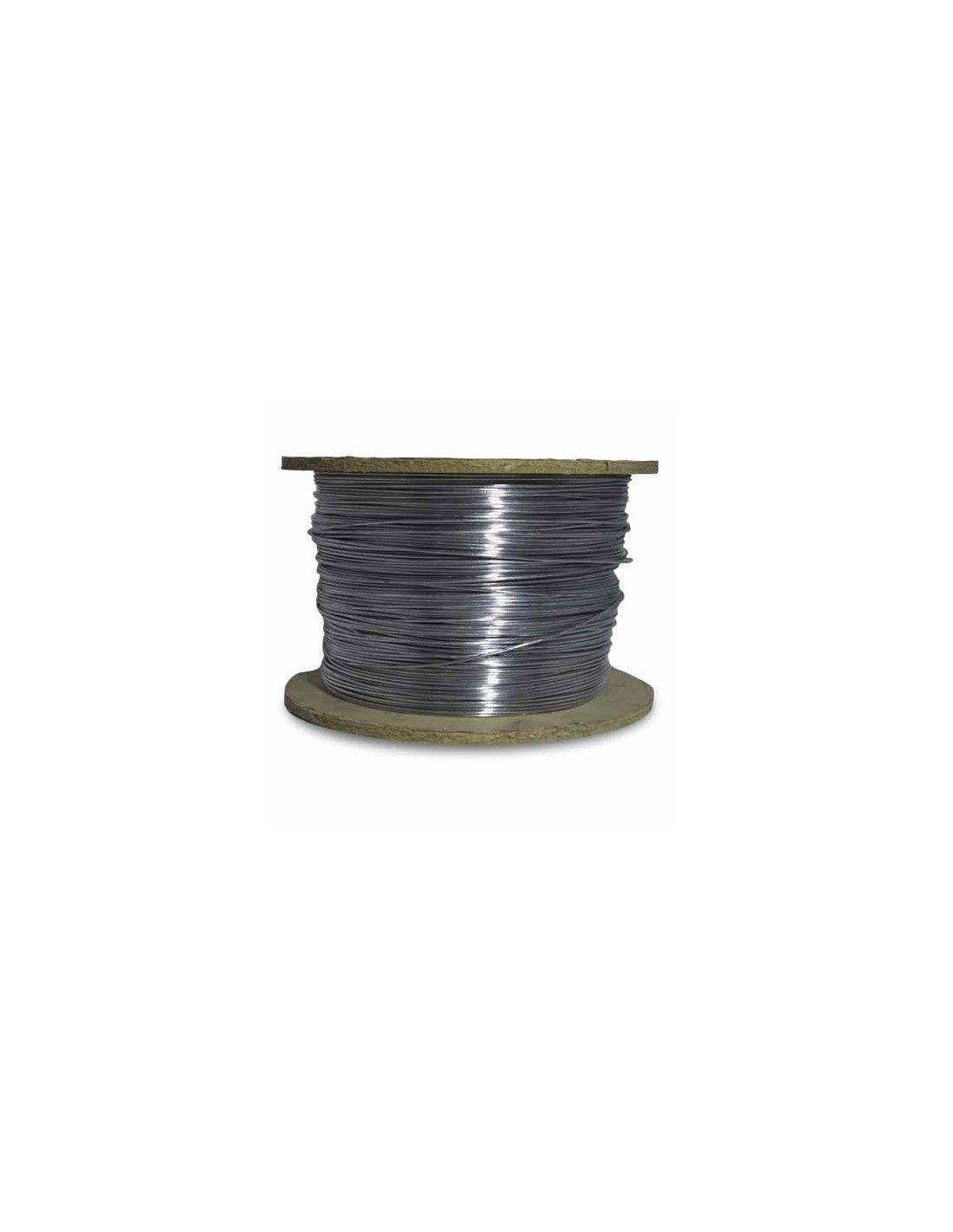 Alambre De Acero Galvanizado 7 Hebras 1,5mm X 100metr