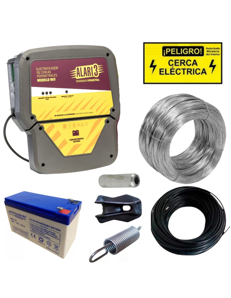 Electrico Alari3 10m Controlador Con Control Remoto Alambre Y Accesorios
