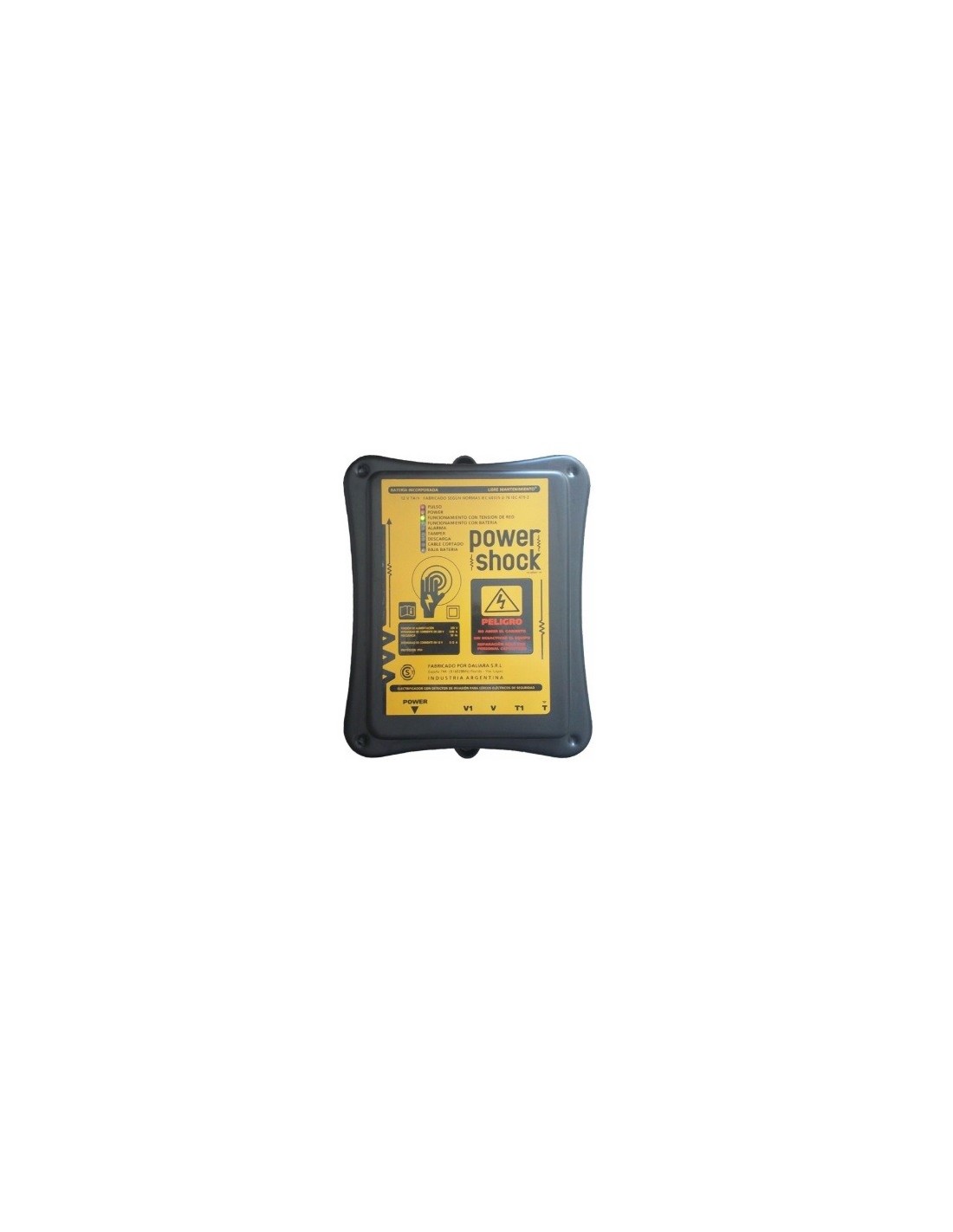 Energizador Powershock De Perímetro 7800v Electrificador Ali