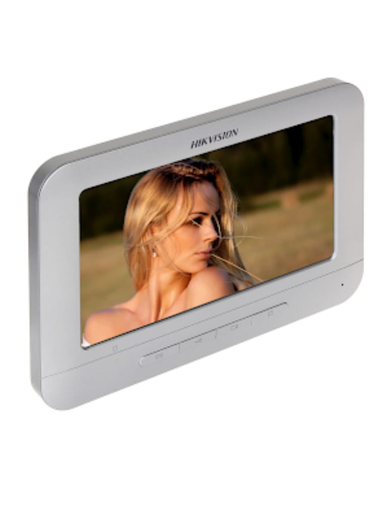 Hikvision Monitor Pantalla De 7" Para Videoportero Analógico