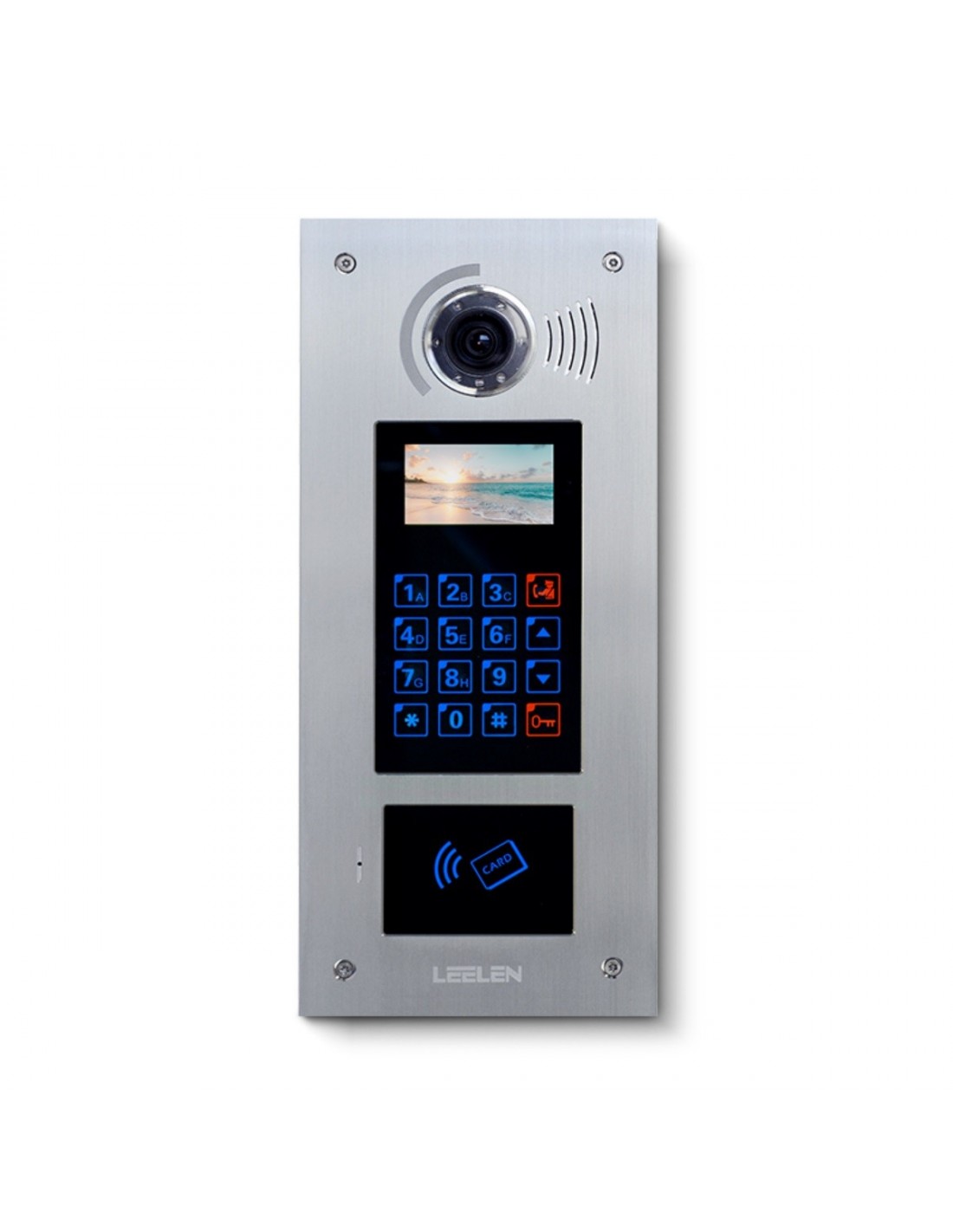 Frente Portero Visor Leelen Exterior Para Edificios Ip