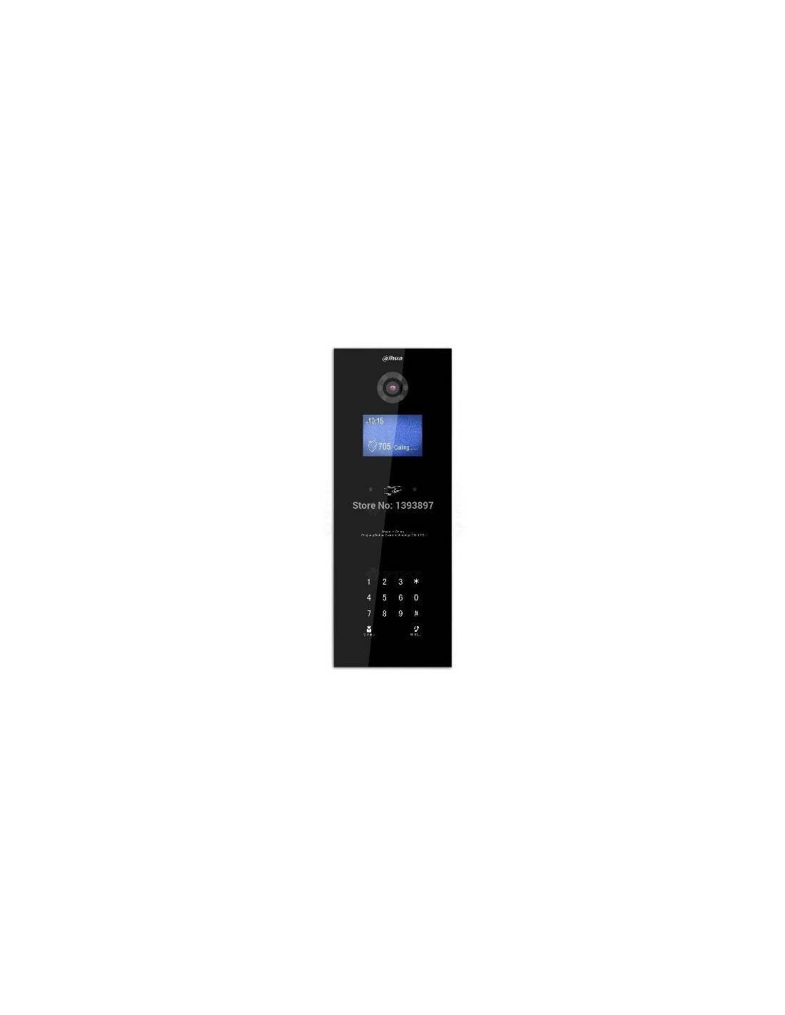 Frente Videoportero Ip Dahua Cámara 1.3mp Para Edificios
