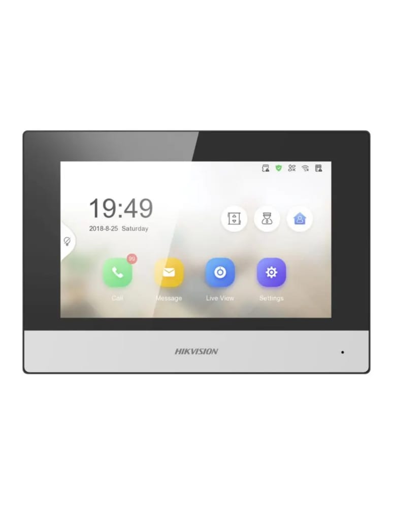 Monitor De Portero Interior Ip Touch Tft-lcd 7 Pulgadas Standard Poe