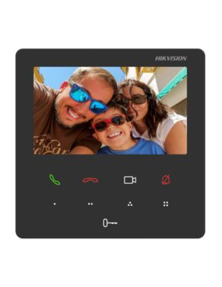 Monitor De Portero Interior Ip Wifi Touch Tft 4.3 Pulgadas Standard Poe App Hikconnect